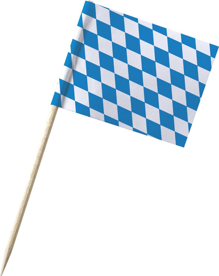 Werbeartikel: Minifahnen Bayern Werbeartikel: Minifahnen, Kostprobenpicker=Minifahnen Bayern