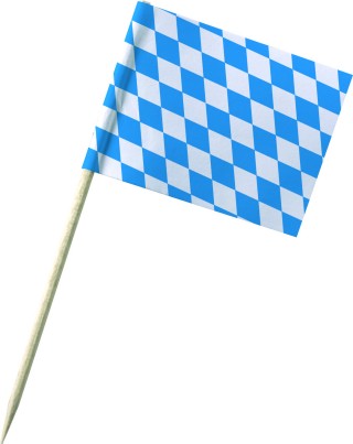 Werbeartikel: Minifahnen Bayern Werbeartikel: Themendekoration Bayern ab Lager=Minifahnen Bayern