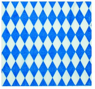 Werbeartikel: Servietten Bayern Werbeartikel: Themendekoration Bayern ab Lager=Servietten Bayern