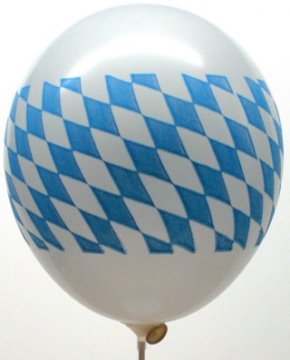 Werbeartikel: Luftballons „Bayern“ Werbeartikel: Themendekoration Bayern ab Lager=Luftballons „Bayern“