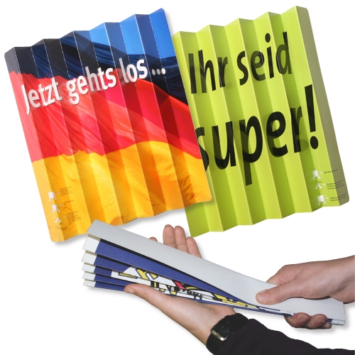 Werbeartikel: Klatschfächer Deutschland, Werbeartikel: Themendekoration Deutschland=Klatschfächer Deutschland,
