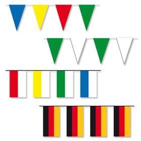 Werbeartikel: Fahnenketten, Wimpelketten, Werbeartikel: Fahnenketten, Wimpelketten,