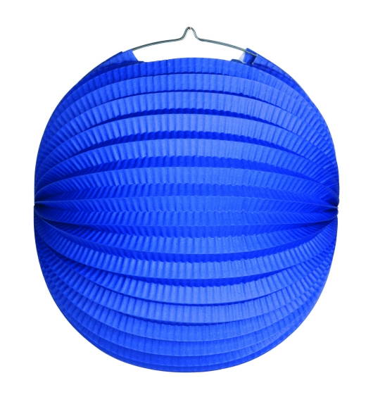 Werbeartikel: Ballonlaternen blau 28 cm 