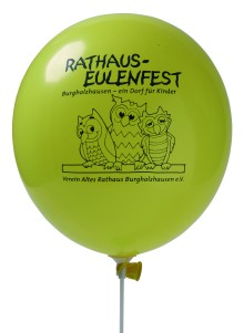 Werbeartikel: Ballons mit Werbedruck,