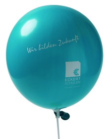 Werbeartikel: Werbe-luftballons, werbeartikel luftballons=Luft-ballons mit druck