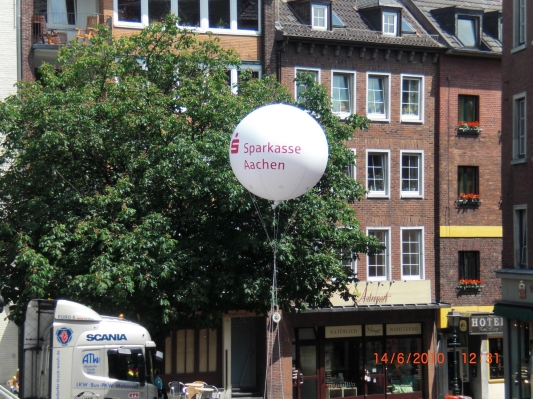 Werbeartikel: Fesselballons=Ball Fesselballons