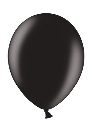 Werbeartikel: Metallic Luftballons,=Luftballons Metallic Black,