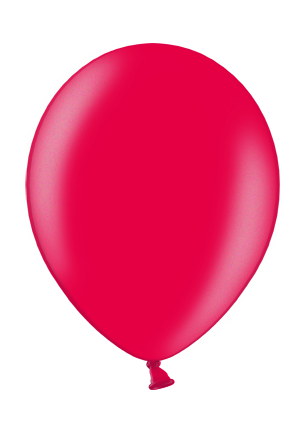 Werbeartikel: Luftballons Metallic Cherry Red New,