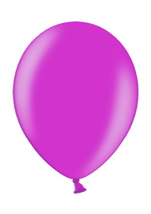 Werbeartikel: Metallic Luftballons,=Luftballons Metallic Fuchsia,