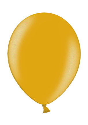 Werbeartikel: Metallic Luftballons,=Luftballons Metallic Gold,