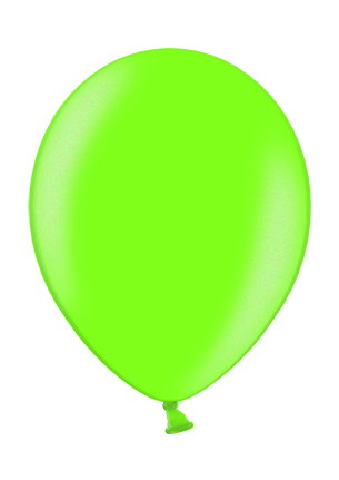 Werbeartikel: Luftballons Metallic Lime Green, Werbeartikel: Metallic Luftballons,=Luftballons Metallic Lime Green,