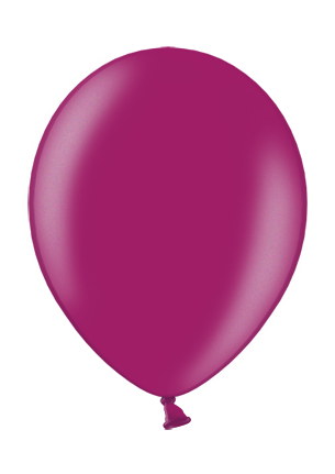 Werbeartikel: Luftballons Metallic Ruby Wine,