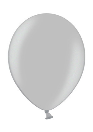 Werbeartikel: Luftballons Metallic Silver, Werbeartikel: Metallic Luftballons,=Luftballons Metallic Silver,