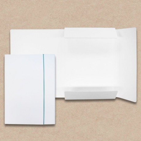Werbeartikel: Sammelmappe aus Karton, weiß, Rückenbreite 1,5 cm Werbeartikel: Sammelmappen=Sammelmappe aus Karton, weiß, Rückenbreite 1,5 cm