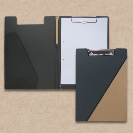 Werbeartikel: Klemmmappe in Cord-Design und Natur-Karton Werbeartikel: Klemmmappen=Klemmmappe in Cord-Design und Natur-Karton
