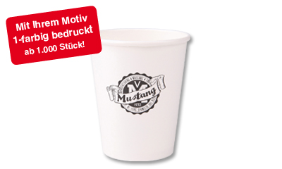 Werbeartikel: Tampondruckbecher Werbeartikel: Tampondruckbecher