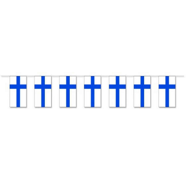 Werbeartikel: Fahnenketten Finnland, Werbeartikel: Fahnenketten Finnland,