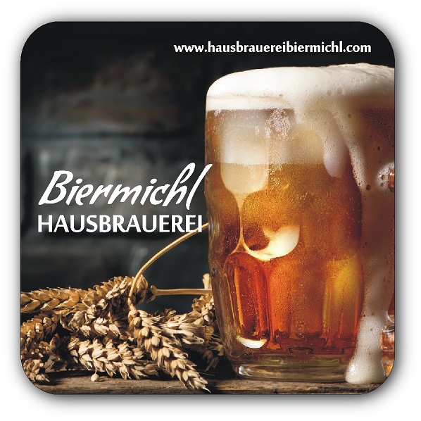 Werbeartikel: Bierdeckel mit Druck=Bierdeckel Brauerei
