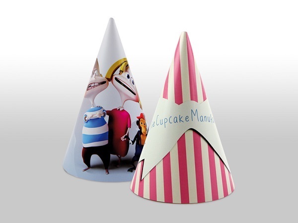 Werbeartikel: Spitzhüte aus Karton=Karneval Spitz-hüte