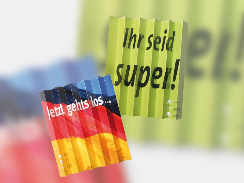 Werbeartikel: Klatschfächer Digi Werbeartikel: Kleinauflagen ab Werk=Klatschfächer Digi
