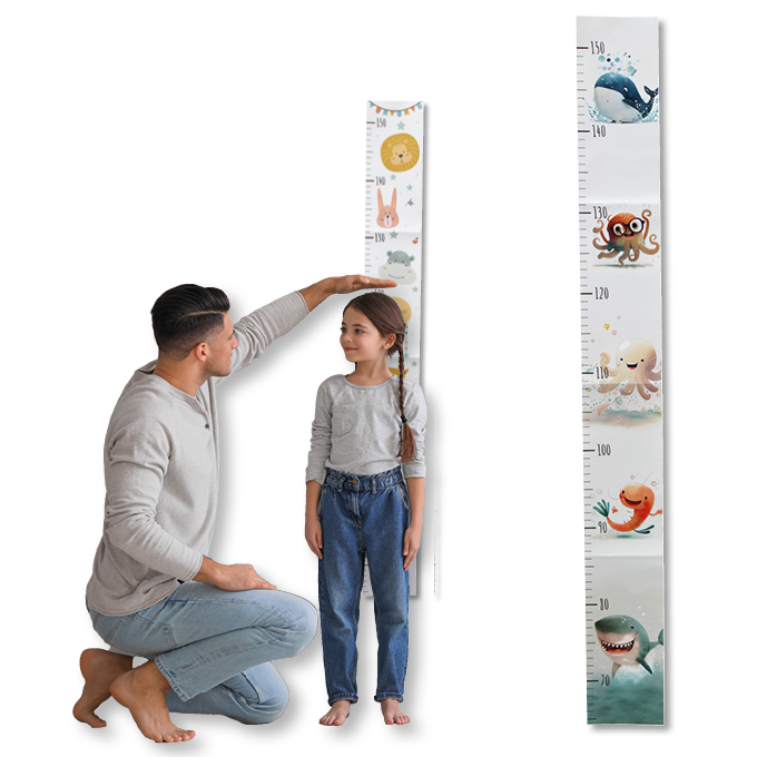 Werbeartikel: Kindermesslatten aus Papier=Kindermesslatten aus Papier