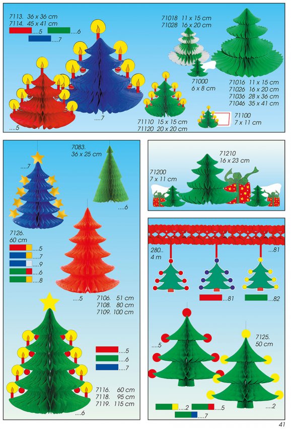 Werbeartikel: Weihnachten deko,=Dekotannen,