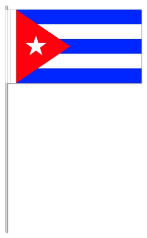 Werbeartikel: International Papierfahnen,=Kuba Papierfahnen,