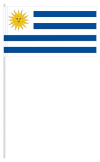 Werbeartikel: Uruguay Papierfahnen, Werbeartikel: International Papierfahnen,=Uruguay Papierfahnen,
