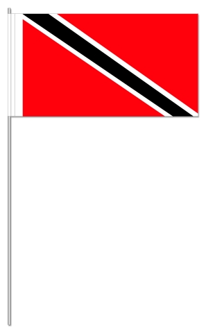 Werbeartikel: International Papierfahnen,=Trinidad u Tobago Papierfahnen,