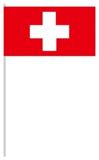 Werbeartikel: Schweiz Papierfahnen, Werbeartikel: International Papierfahnen,=Schweiz Papierfahnen,