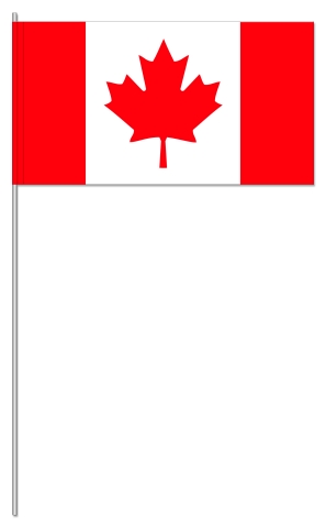 Werbeartikel: International Papierfahnen,=Kanada Papierfahnen,