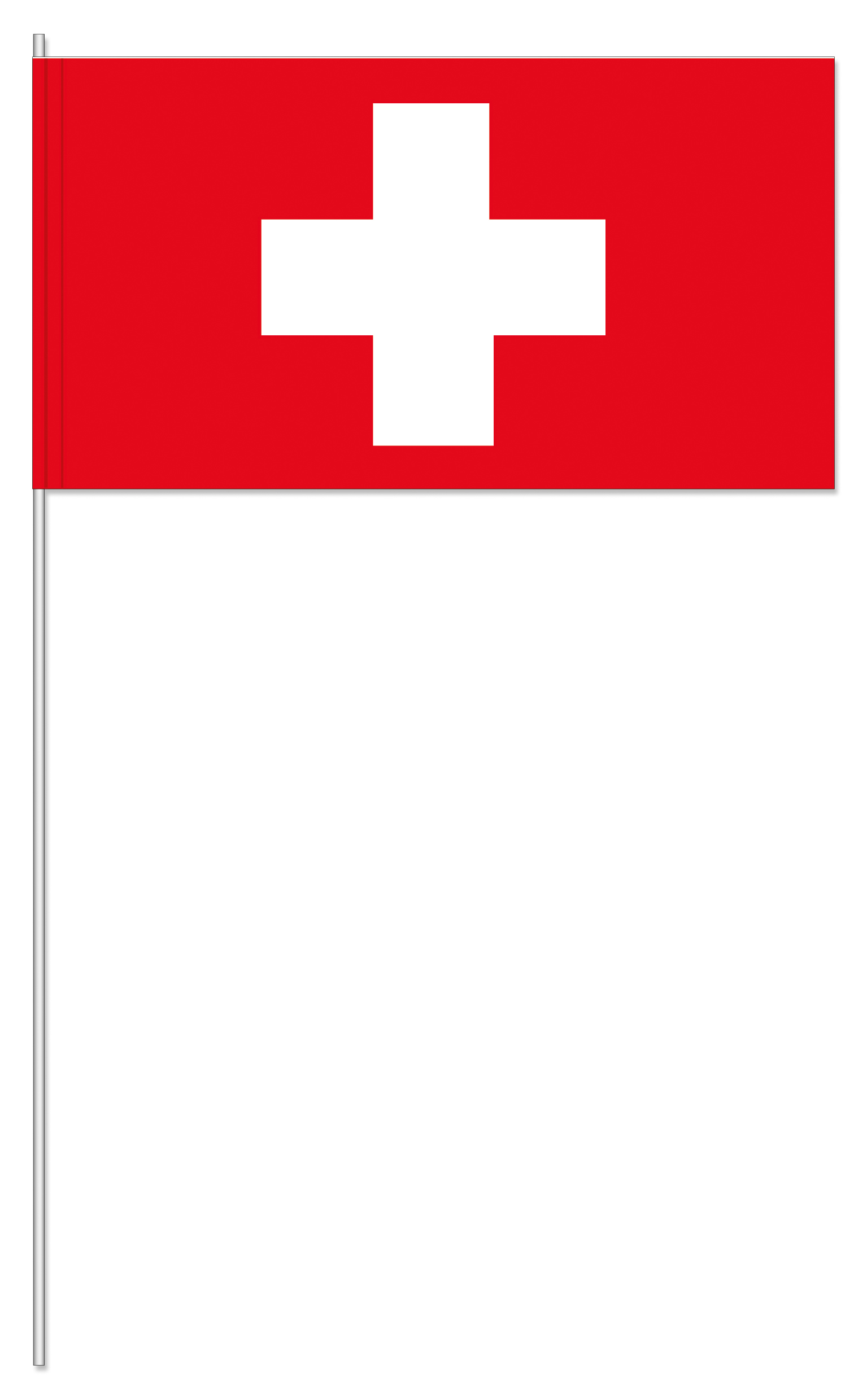 Werbeartikel: Papierfahnen,=Schweiz Papierfahnen,