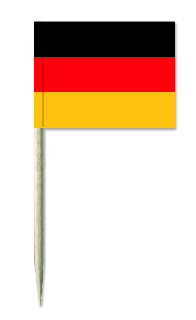 Werbeartikel: Deutschland picker, Werbeartikel: Party picker, Holz picker,=Deutschland picker,