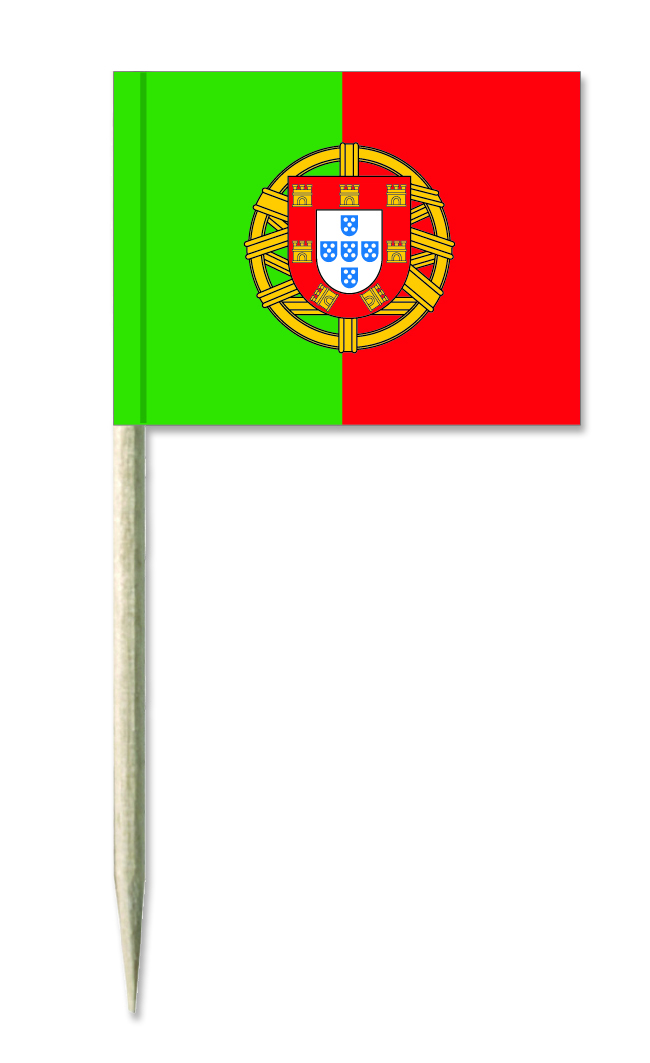 Werbeartikel: Portugal picker, Portugal Mini-fhnen,
