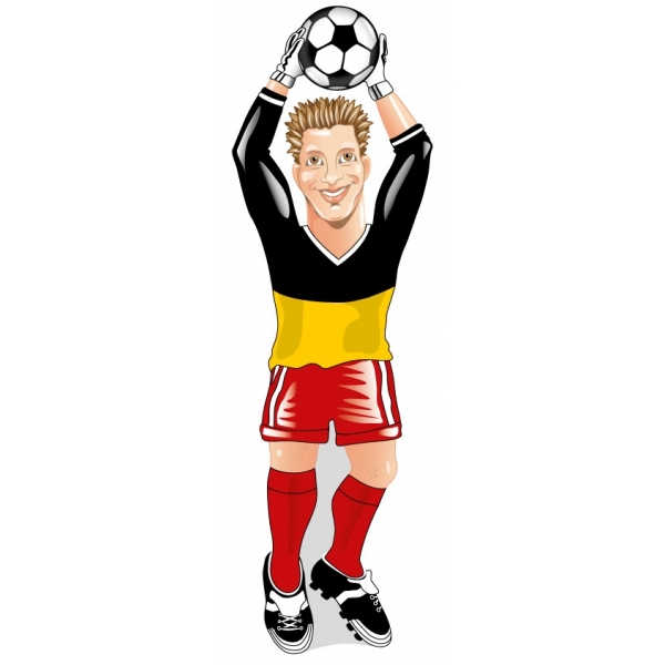 Werbeartikel: Belgien Torwart Heckscheibenwischer Werbeartikel: Heckscheibenwischer=Belgien Torwart Heckscheibenwischer
