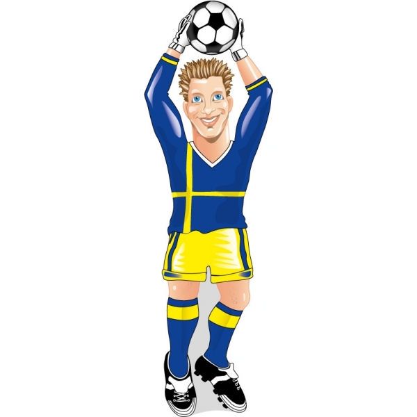 Werbeartikel: Schweden Torwart Heckscheibenwischer Werbeartikel: Heckscheibenwischer=Schweden Torwart Heckscheibenwischer