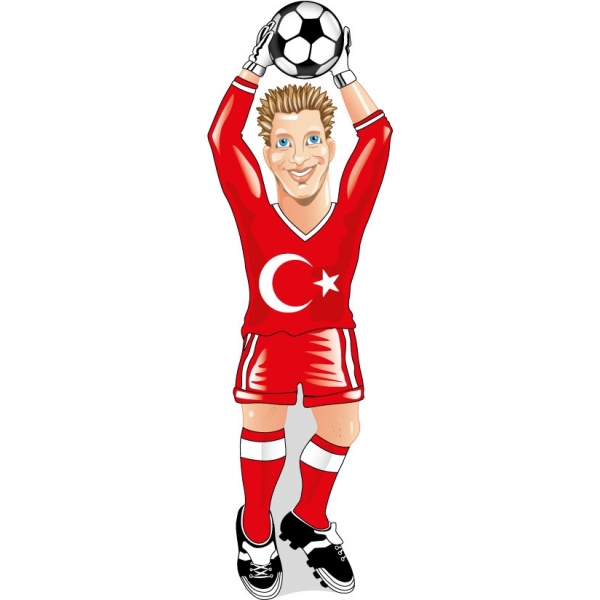Werbeartikel: Türkei Torwart Heckscheibenwischer Werbeartikel: Heckscheibenwischer=Türkei Torwart Heckscheibenwischer