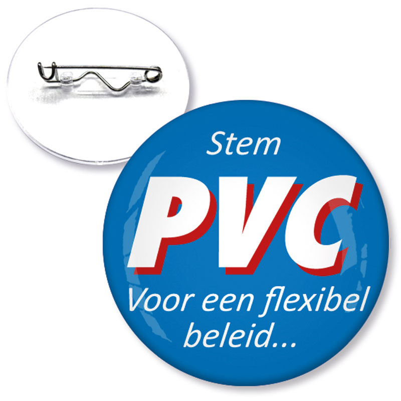 Werbeartikel: Buttons  PVC