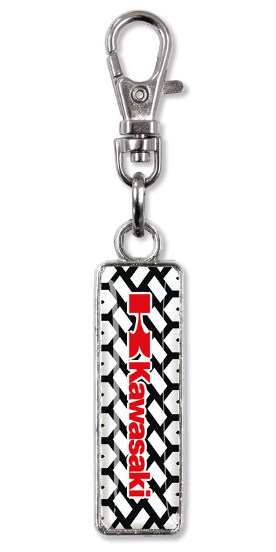 Werbeartikel: Zipper Puller De Luxe Kawasaki Werbeartikel: Werbe zipper anhänger=Zipper Puller De Luxe Kawasaki
