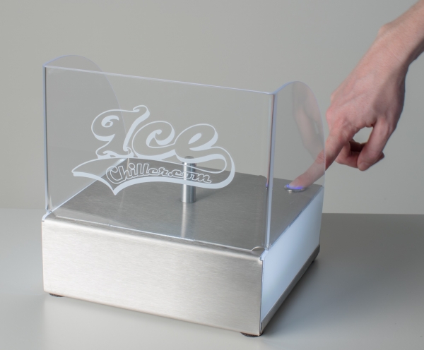 Werbeartikel: Ice Chiller Tischgerät gebürstet Werbeartikel: Ice Chiller Tischgerät gebürstet