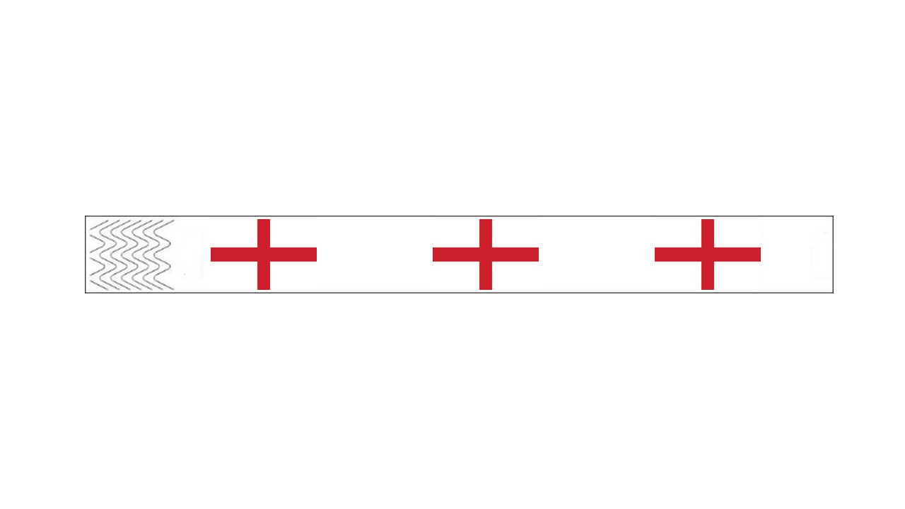Werbeartikel: Kontrollarmbänder England, Werbeartikel: Kontrollarmbänder Länder,=Kontrollarmbänder England,