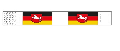Werbeartikel: Papier-armbänder Niedersachsen Werbeartikel: Papier-armbänder Niedersachsen