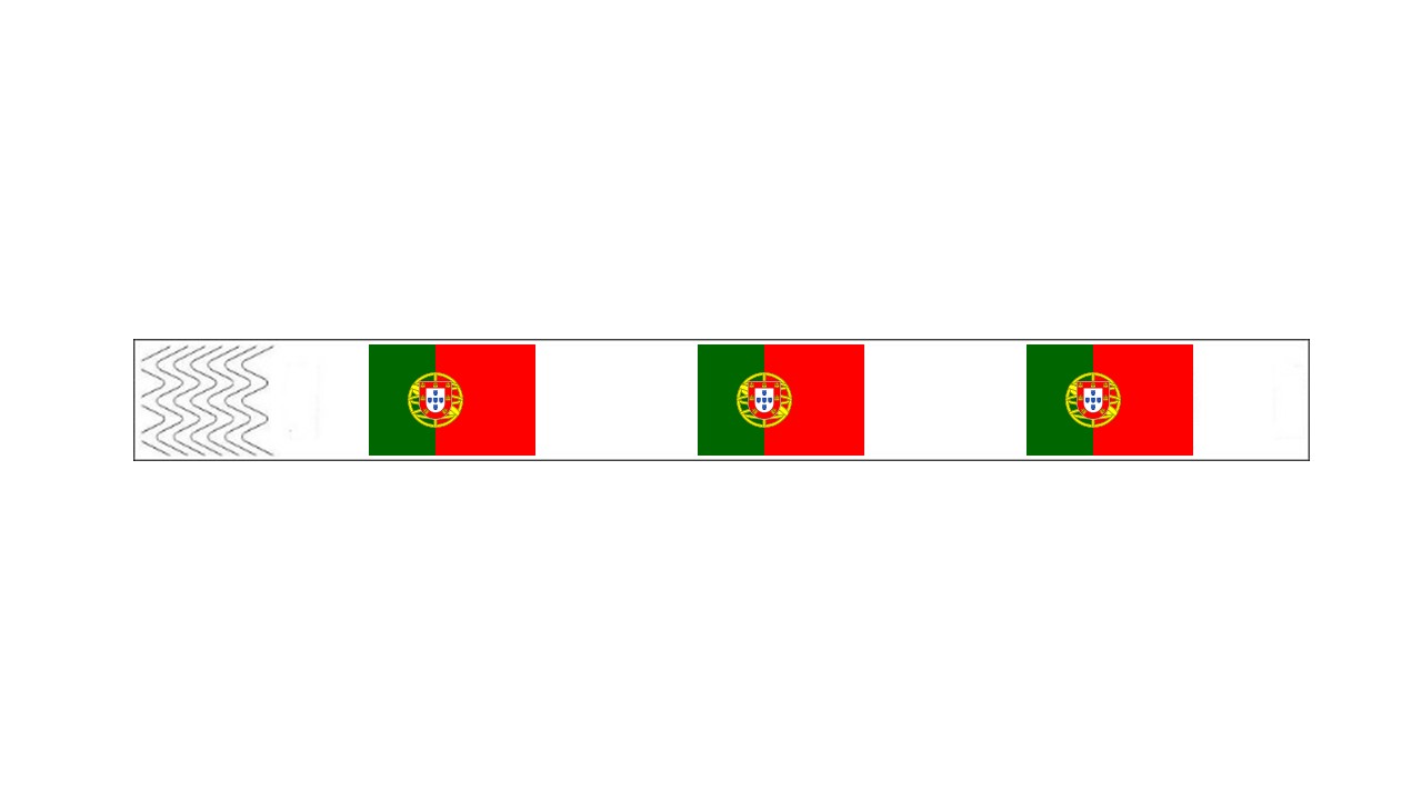 Werbeartikel: Kontroll-armbänder Portugal, Werbeartikel: Armbänder Länder, Armbänder=Kontroll-armbänder Portugal,