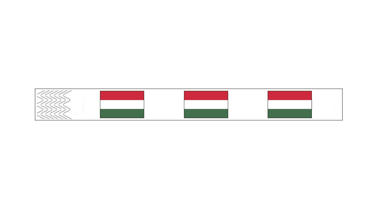 Werbeartikel: Armbänder Länder, Armbänder=Kontroll-armbänder Ungarn,